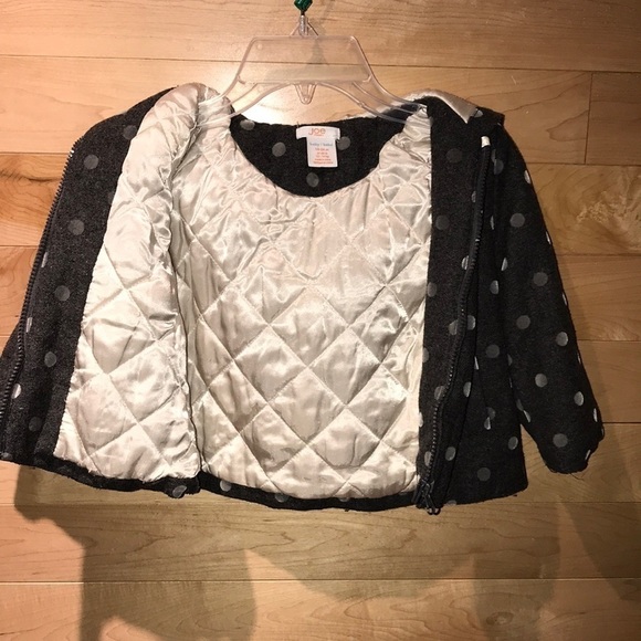 4/$25 Joe Fresh girl pea coat jacket - Picture 3 of 8